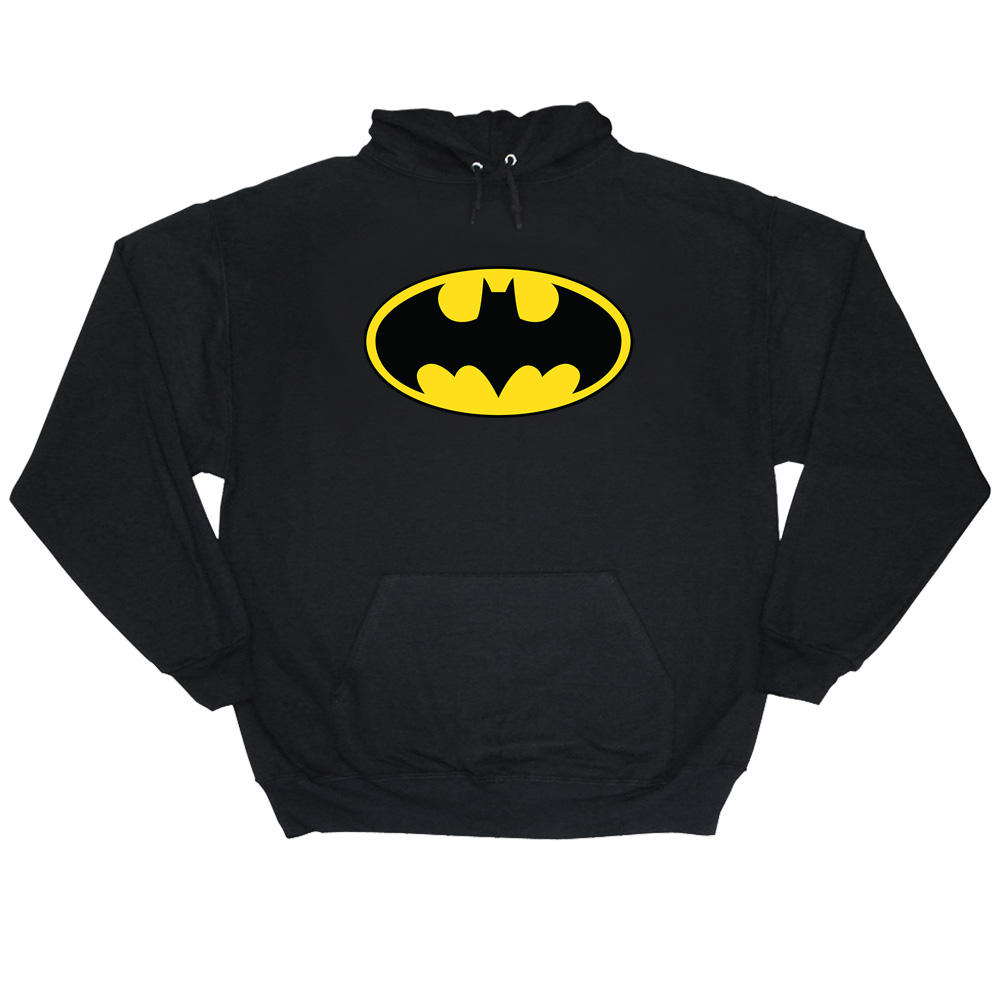 DC Comics Batman DC Comics Classic Logo Adult Pullover Sweatshirt Hoodie