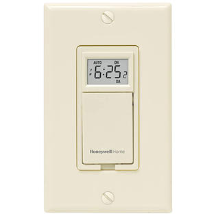 Honeywell RPLS531A1003/U 7-Day Programmable Light Switch Timer (Almond) Honeywell RPLS531A1003/U 7-Day Programmable Light Switch Timer (Almond)