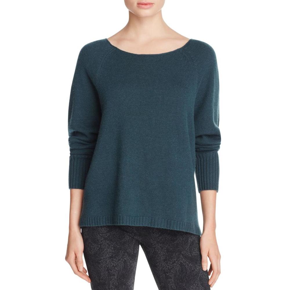 JOIE Bryant Womens Ribbed Trim Long Sleeves Pullover Sweater