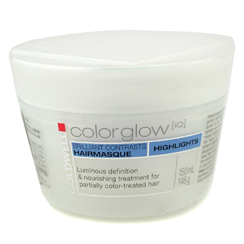 Goldwell Color Glow IQ Highlights Brilliant Contrasts Hair Masque ( For Partially Color-Treated Hair ) 150ml/5oz at Sears.com