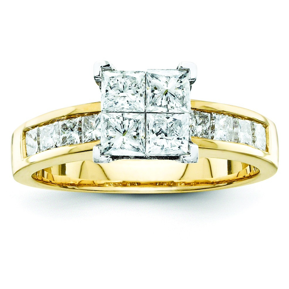 Jewelryweb 14k Diamond Bridal Engagement Ring at Sears.com