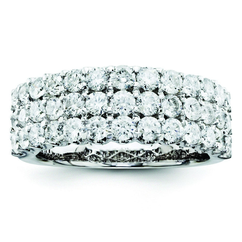 Jewelryweb 14k White Gold Diamond Wedding Band Ring at Sears.com