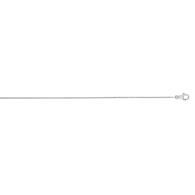 JewelryWeb Platinum 0.7mm Box Chain Necklace - 24 Inch at Sears.com