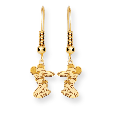 JewelryWeb 14k Disney Mickey Dangle Wire Earrings at Sears.com