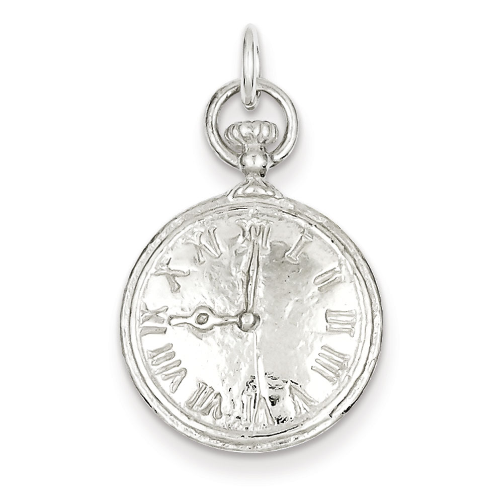 Jewelryweb Sterling Silver Clock Charm at Sears.com