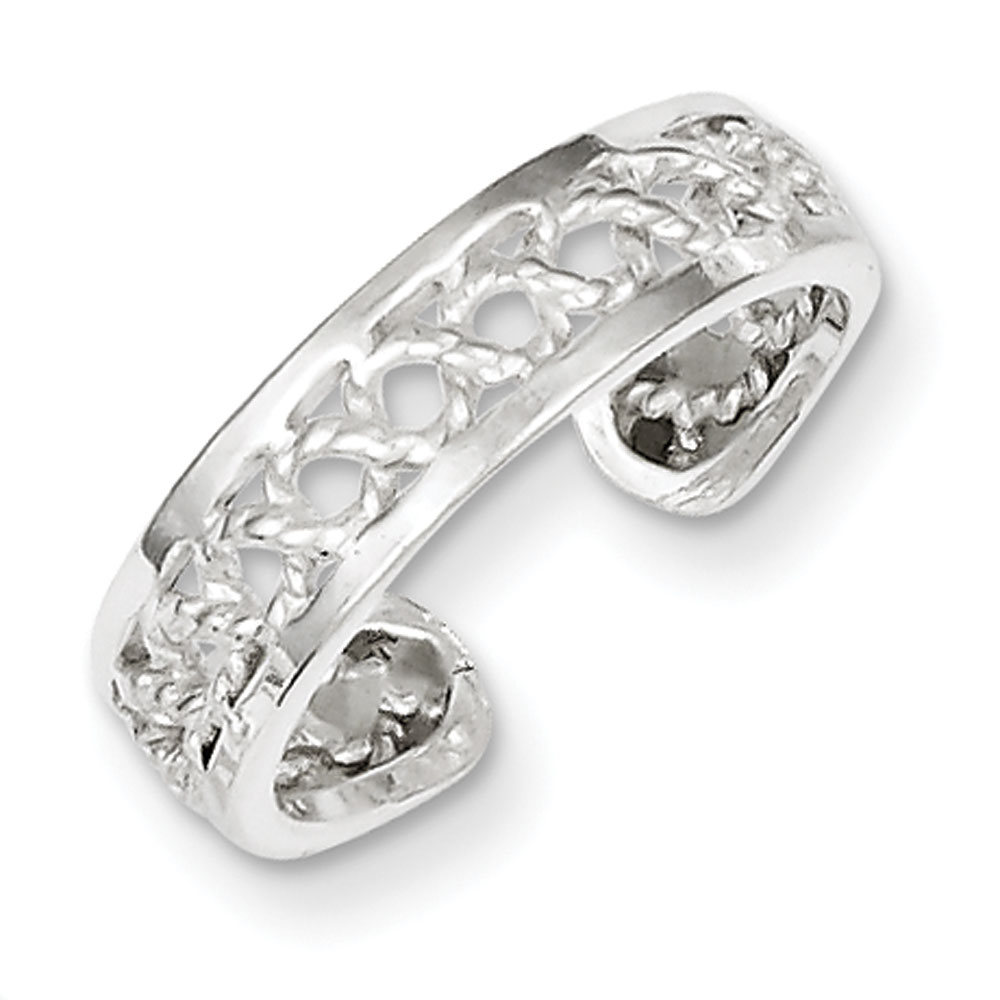 Jewelryweb Sterling Silver Solid Toe Ring at Sears.com