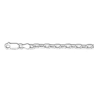 Jewelryweb Sterling Silver 20 Inch X 3.5 mm Anchor Chain Necklace Jewelryweb Sterling Silver 20 Inch X 3.5 mm Anchor Chain Necklace