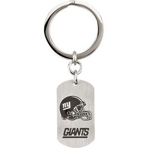 JewelryWeb Stainless Steel New York Giants Team Name and Logo Keychain 34.75mm X 19.75mm at Sears.com