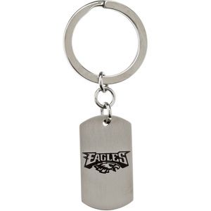 JewelryWeb Stainless Steel Philadelphia Eagles Team Name and Logo Keychain 34.75mm X 19.75mm at Sears.com