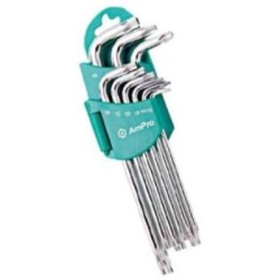 Ampro Tools (AMPT22945) 9pc Magnetic Star Wrench Set Ampro Tools (AMPT22945) 9pc Magnetic Star Wrench Set