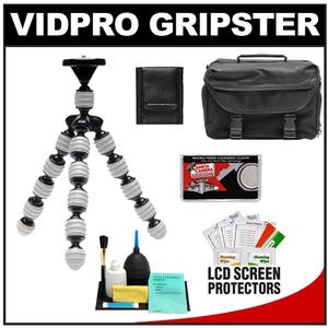 VidPro GP-22 Gripster II Flexible Digital SLR Camera Tripod with Case + Accessory Kit at Sears.com