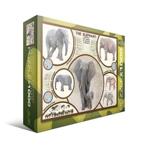 EuroGraphics The Elephant 1000-Piece Puzzle at Sears.com