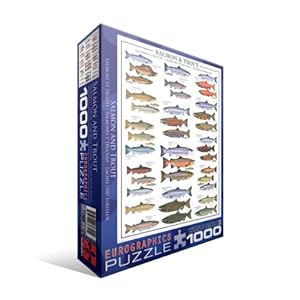 EuroGraphics Salmon and Trout 1000-Piece Puzzle at Sears.com