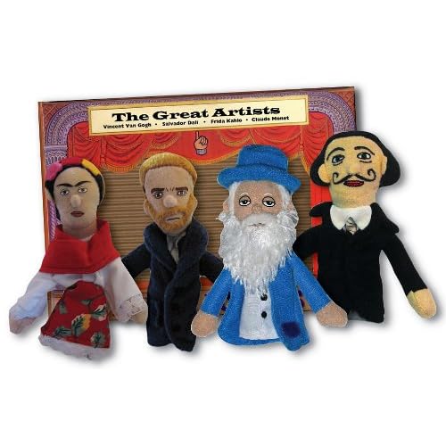 Jellycat Finger Puppet Set: The Great Artists at Sears.com