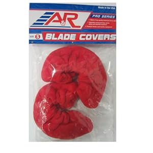 A and R Pro Series Terrycloth Blade Covers - Large - Red at Sears.com