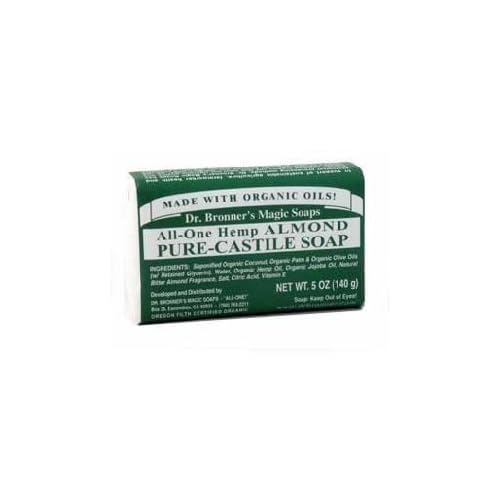 Dr. Bronner's Organic Pure Castile Almond Soap, 5 Ounces - 1 Bar at Sears.com