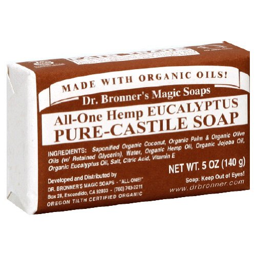 Dr. Bronner's Organic Pure Castile Eucalyptus Soap, 5 Ounces - 1 Bar at Sears.com