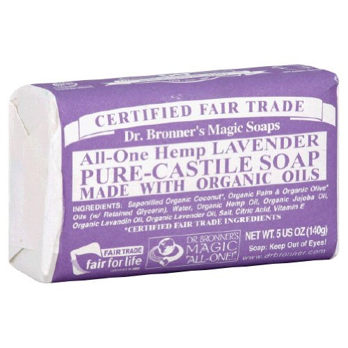 Dr. Bronner's Organic Pure Castile Lavender Soap, 5 Ounces - 1 Bar at Sears.com