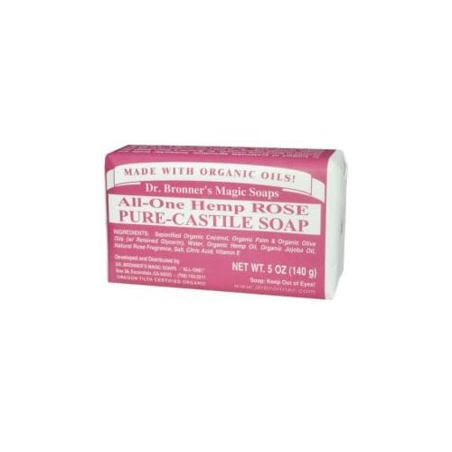 Dr. Bronner's Organic Pure Castile Rose Soap, 5 Ounces - 1 Bar at Sears.com