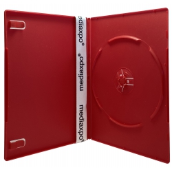 UPC 009522351799 product image for 50 SLIM Solid Red Color Single DVD Cases 7MM | upcitemdb.com