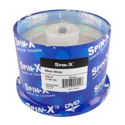 UPC 008295136732 product image for 200 Spin-X 16X DVD-R 4.7GB Shiny Silver | upcitemdb.com