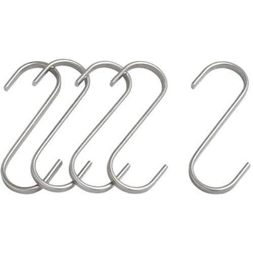 Generic Butcher Hanging Hook (S-Hook) 4.25in (11cm) 5-Pack Stainless - #IKBH20325 at Sears.com