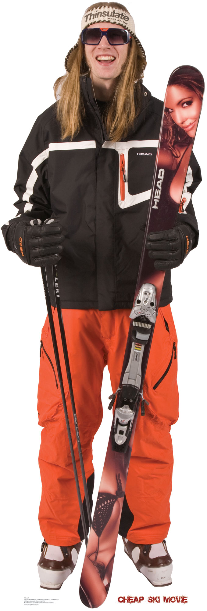 UPC 082033000134 product image for Advanced Graphics Lou 2 Cheap Ski Movie Cut-Out Stand Up Poster | upcitemdb.com