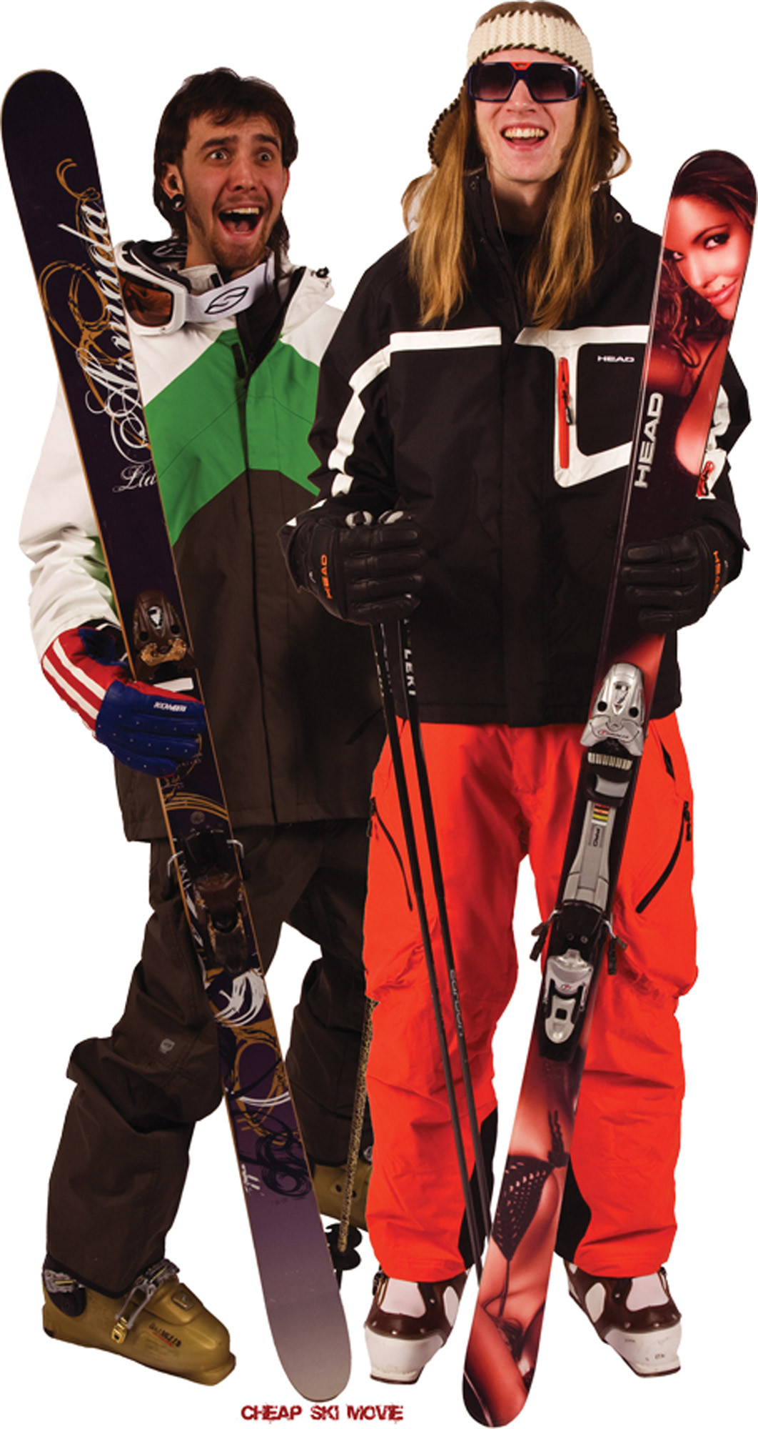 UPC 082033000158 product image for Advanced Graphics Jonny & Lou 2 Cheap Ski Movie Cut-Out Stand Up Poster | upcitemdb.com