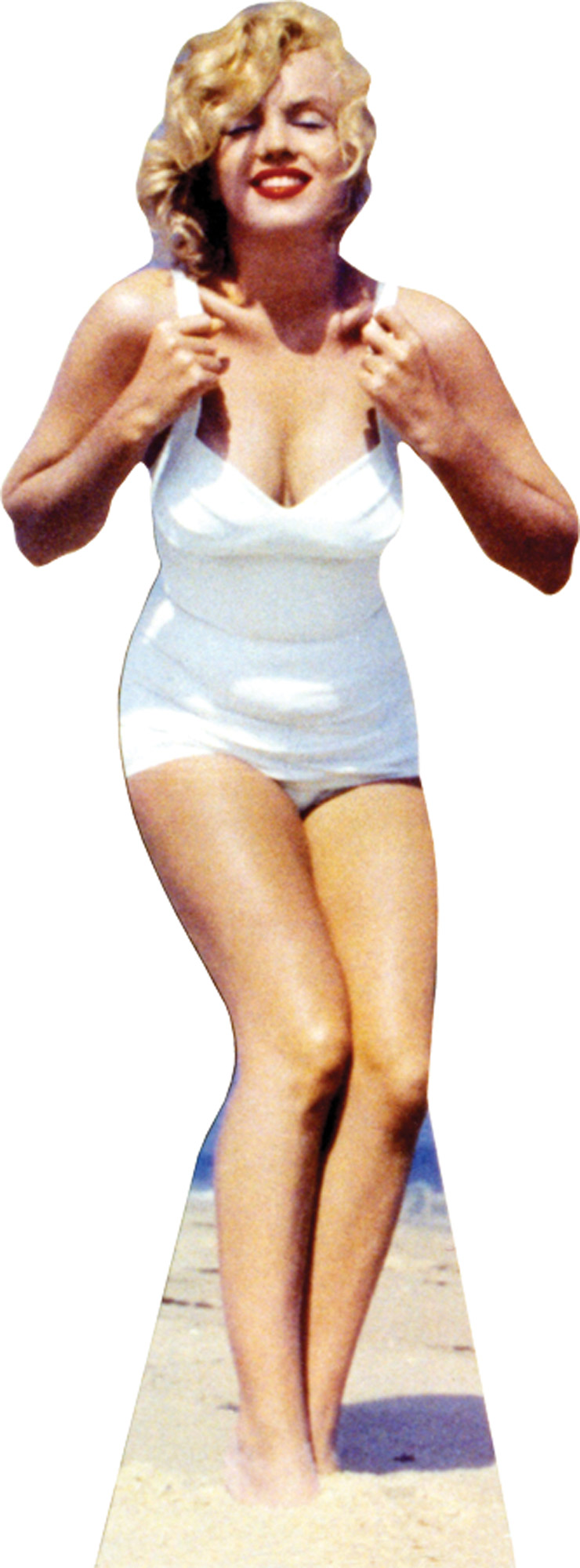 UPC 082033000035 product image for Advanced Graphics Marilyn Monroe White Swimsuit Cut-Out Stand Up Poster | upcitemdb.com