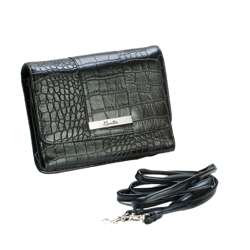 Buxton Black Buxton Mini Everglades Clutch Wallet at Sears.com