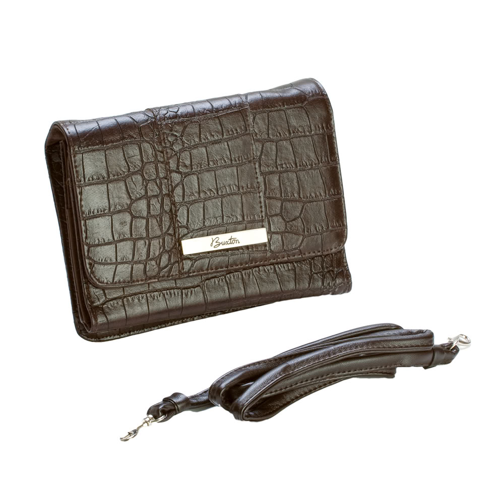 Buxton Brown Buxton Mini Everglades Clutch Wallet at Sears.com