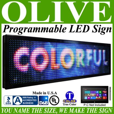 Olive LED Lighting Inc. Olive LED Signs Full Color p30, 79 Olive LED Lighting Inc. Olive LED Signs Full Color p30, 79