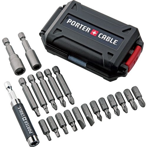 Porter-Cable Porter Cable 20 Piece Driver Set w/Foldable Hard Case, PCSD20 at Sears.com