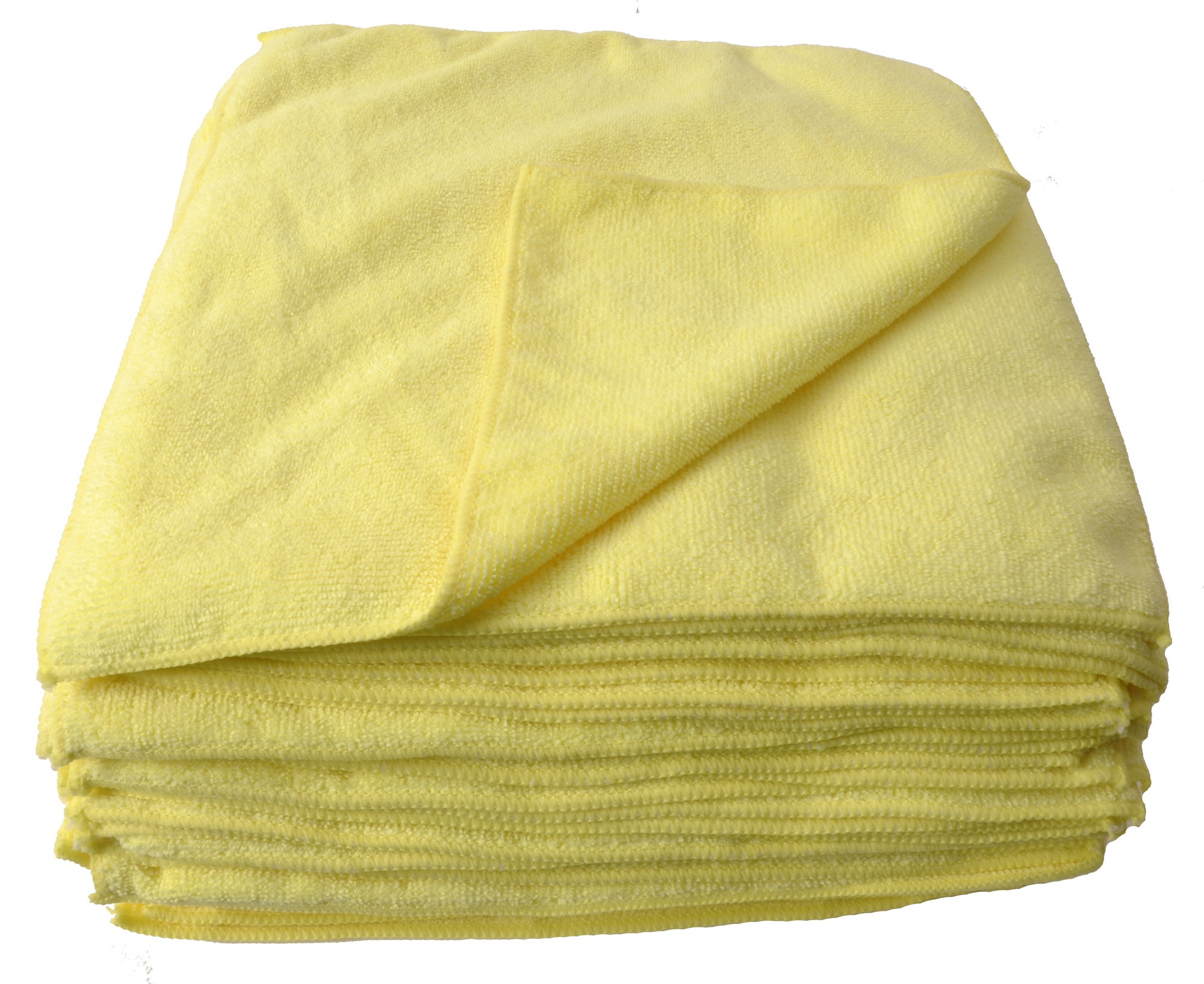 Eurow & O'Reilly Corp. Eurow Microfiber 12 x 12in 300 GSM Cleaning Towels Yellow - 50 Pack at Sears.com