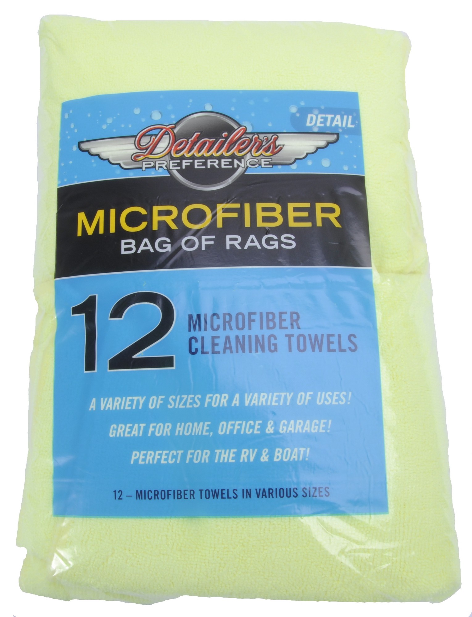 Eurow & O'Reilly Corp. Eurow Microfiber Bag of Rags Cleaning Towels 12-Pack at Sears.com