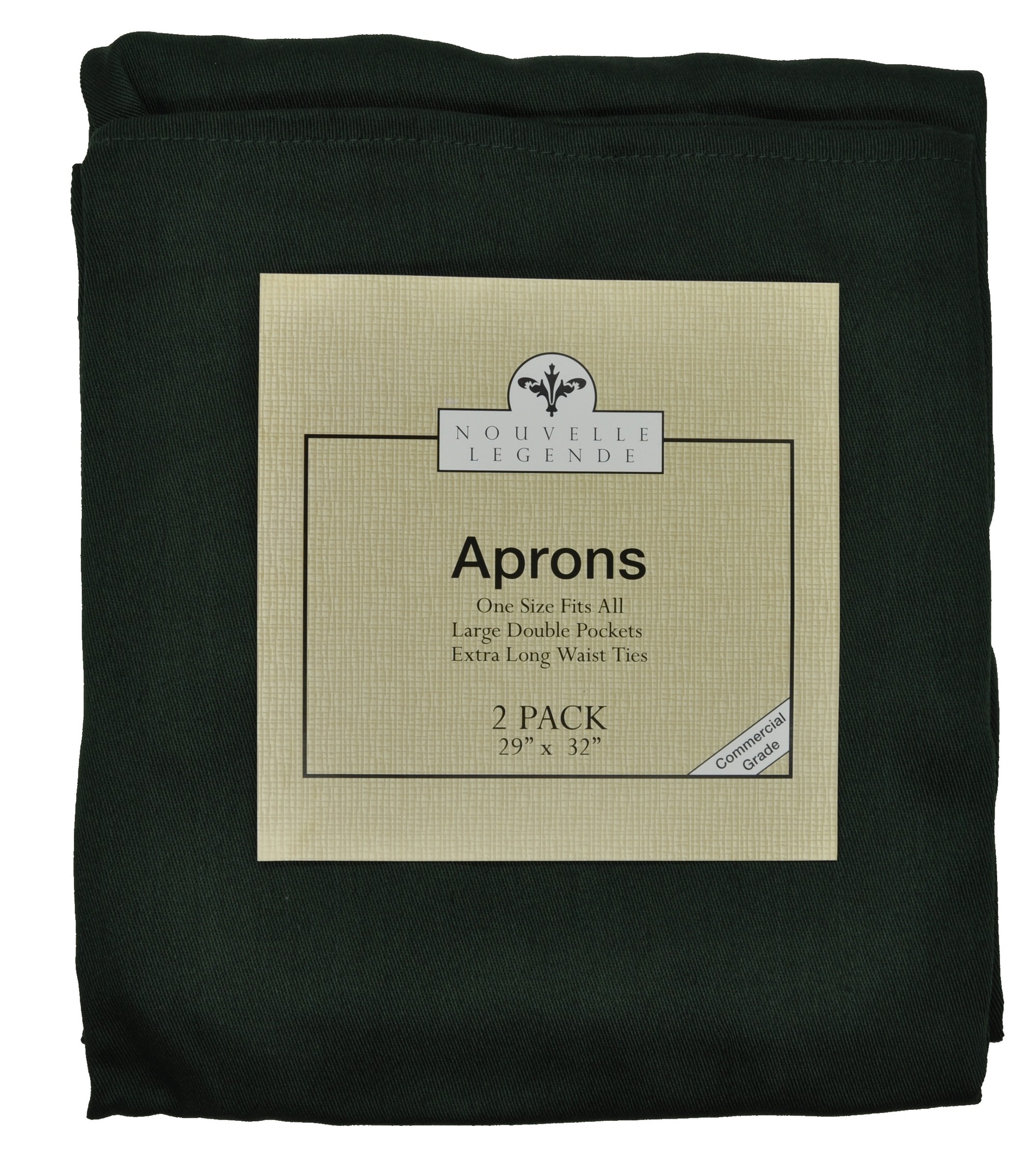Nouvelle Legende Commercial Grade Kitchen Apron (2-Pack, Green) at Sears.com