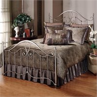 Hillsdale Queen Hillsdale Doheny Metal Panel Bed in Antique Pewter Finish at Sears.com