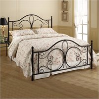 Hillsdale Milwaukee Antique Metal Poster Bed in Brown Finish - Twin at Sears.com