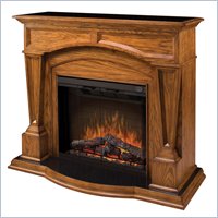 Dimplex Hampton Free Standing Electric Fireplace in Oak at Sears.com
