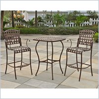 International Caravan Santa Fe Bar Height Outdoor Bistro Set at Sears.com