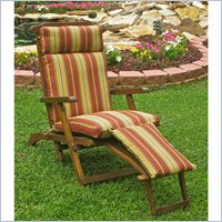 International Caravan Mana Outdoor Wooden Patio Lounger at Sears.com