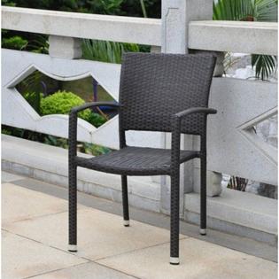 International Caravan Barcelona Patio Chair in Black Antique(Set of 2) International Caravan Barcelona Patio Chair in Black Antique(Set of 2)