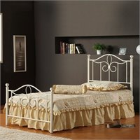 Hillsdale Westfield Metal Poster Bed 4 Piece Bedroom Set in Off White Finish - Full at Sears.com