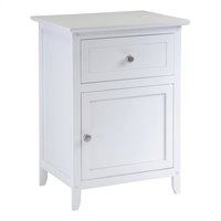 Winsome Nightstand Accent Table with Drawer in White at Sears.com
