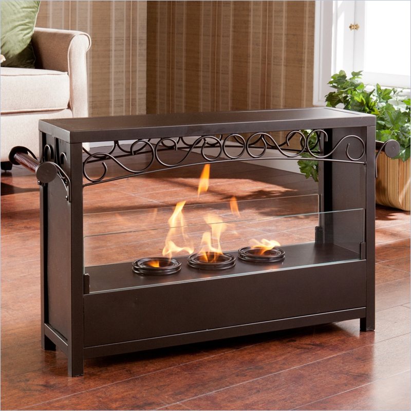 Portable Indoor Electric Fireplace from Sears