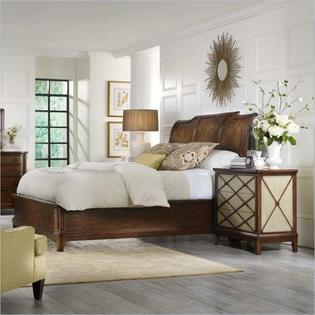 Hooker Furniture Classique Platform Sleigh Bed 3 Piece Bedroom Set - King Hooker Furniture Classique Platform Sleigh Bed 3 Piece Bedroom Set - King