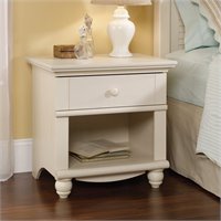 Sauder Harbor View Night Stand in Antique White at Sears.com