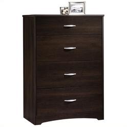 Dressers Chests Kmart Sauder Beginnings 4 Drawer Chest In Cinnamon Cherry