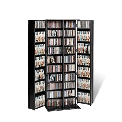 prepac Black Grande Locking Multimedia (DVD,CD,Games) Storage Cabinet at Sears.com