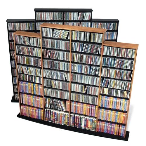 prepac Black Quad Width Wall Storage for Multimedia (DVD,CD,Games) at Sears.com